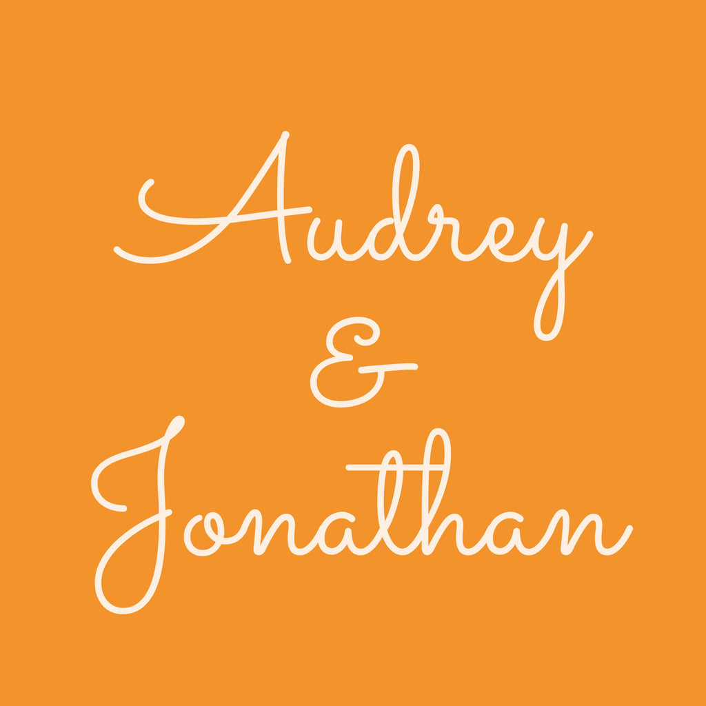Audrey & Jonathan